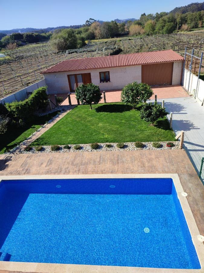 Вилла Casa Acogedora Mar De Albarino Con Piscina Камбадос Экстерьер фото